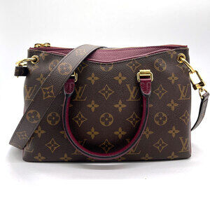 Louis Vuitton Pallas Monogram Canvas Crossbody Shoulder Bag